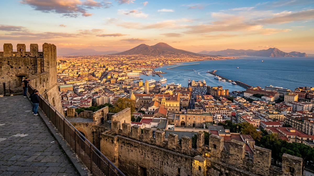 Vicolo tradizionale nel centro di Napoli